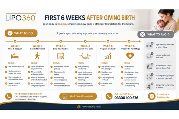 What to Do (and Avoid) in the First 6 Weeks After Giving Birth To Avoid Diastasis Recti 1 First 6 Weeks After Giving Birth To Avoid Diastasis Recti Surrey